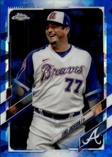 2021 Topps Chrome Update Sapphire Edition Luke Jackson #US146 Atlanta Braves 31F
