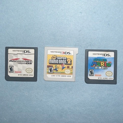 New ListingSuper Mario Bros 64 DS, Mario Kart DS & New Super Mario Bros 2 Nintendo 3DS