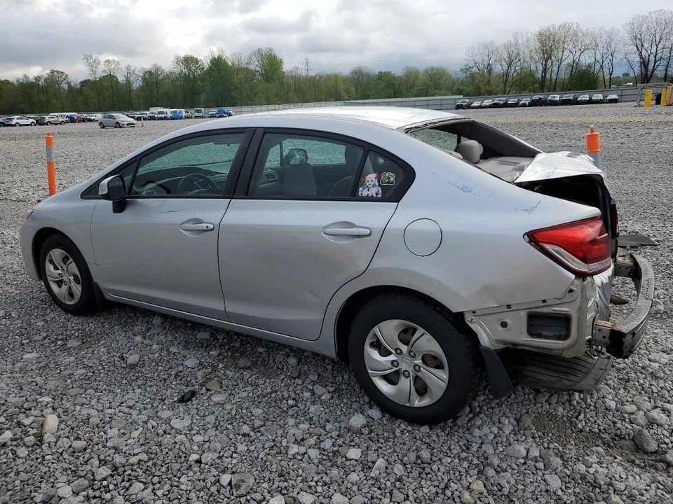 2013 Honda Civic левый задний электрический регулятор стекла б/у 3535823 - Изображение 2 из 4