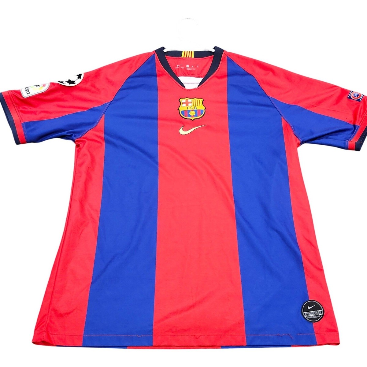 Nike FC Barcelona Soccer Jersey XL Red Blue LaLiga Champions