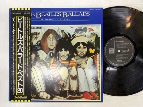 The Beatles Beatles Ballads Japan LP OBI [77457ER]