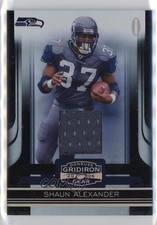 2006 Donruss Gridiron Gear O's Jersey 34/50 Shaun Alexander #91 11z5