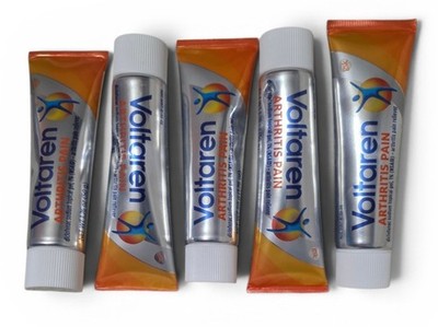 GREAT DEAL! 5 Tubes Of 1.7oz Voltaren Gel Arthritis Pain Relief 