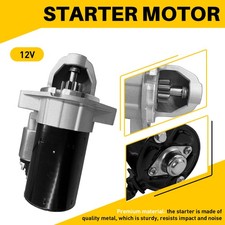 For Bmw M3 E46 3.2 Petrol Auto & Manual 99-07 Improved Uprated Starter Motor 1x