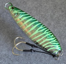 FishLab Carnada Slow Pitch Jigs 5-1/4" 8-3/4 oz Rigged Nichols Assist Hooks 3/0