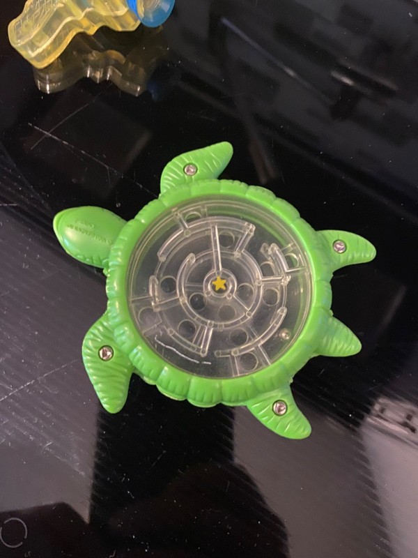 Collectible Turtle Toy – Puzzle Maze - Brain Teaser Ball Puzzle Maze - Wendy’s