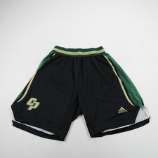 Cal Poly Mustangs adidas Practice Shorts Men's Black/Dark Green Used