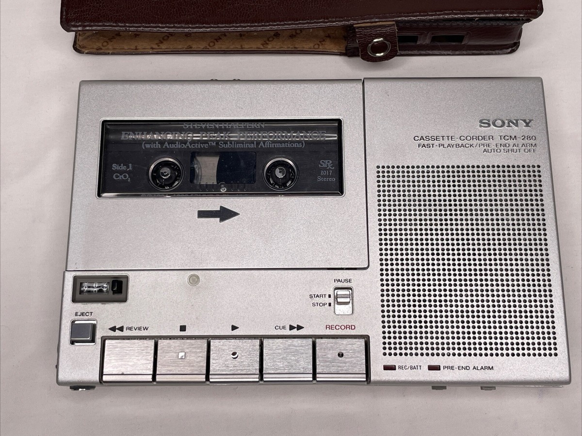 ポータブルプレーヤー SONY TCM-280 SONY TCM-280 - メルカリ