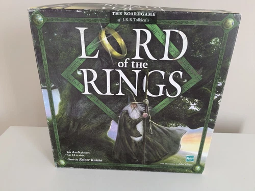 Lord Of The Rings Board Game Hasbro 2000 Vintage Reiner Knizia Complete
