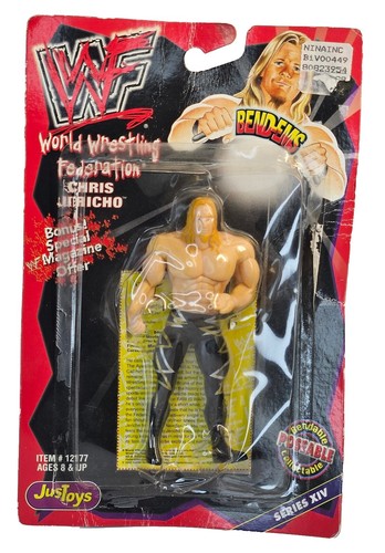WWF CHRIS JERICHO BEND-EMS SERIES XIV 14 JUSTOYS 2...