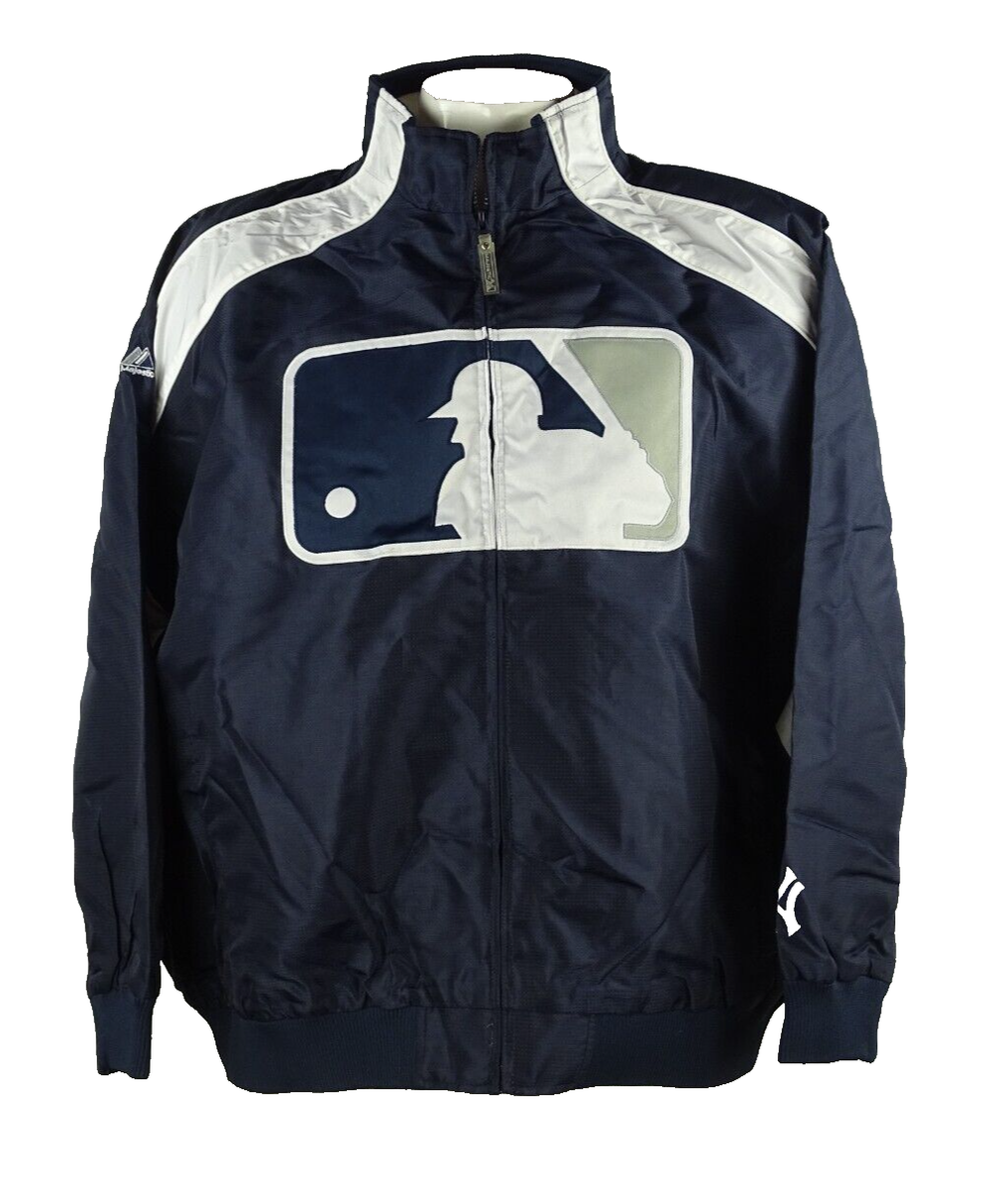 MLB マジェスティック　ニューヨークメッツ　ウィンドブレーカー ニューヨーク・メッツ 応援グッズ SIZE S ブルー Majestic