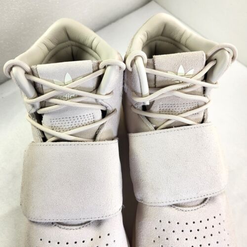 ADIDAS Tubular Invader Mens Mid Trainers Suede Beige UK7 *NEW/UNUSED* (X26) - Picture 14 of 21