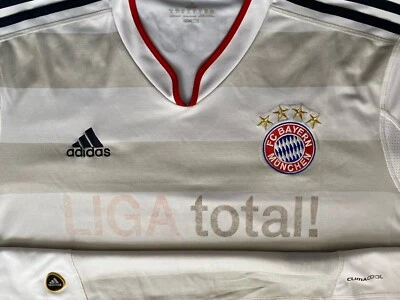Maillot Adidas Officiel FC Bayern München Jersey / 2009-2010 / P95817 / Blanc XL - Photo 1/4