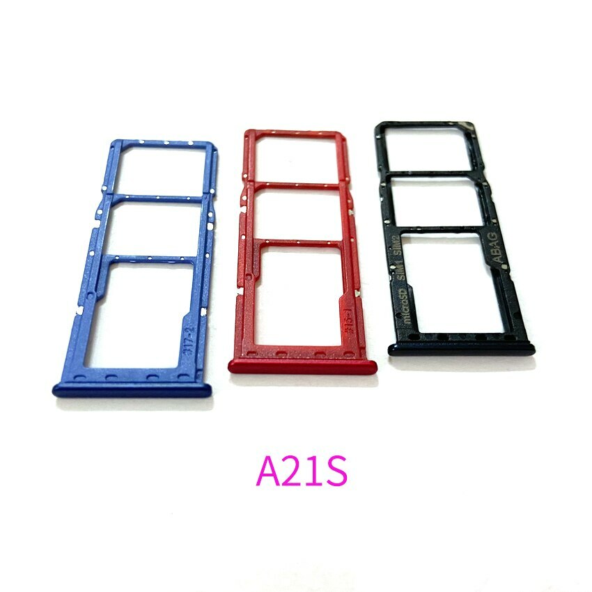 For Samsung Galaxy A21S SM-A217 Dual SIM Card Tray Slot SD Memory