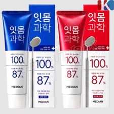 MEDIAN Gum Science Toothpaste 120g Strong Mint RED Clean Mint BLUE Amore Brand