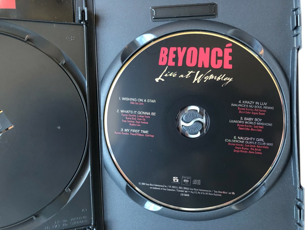 Vintage Beyonce - Live At Wembley (DVD and CD 2004) 74645862699| eBay