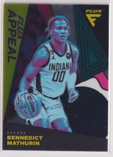 2022-23 Panini Flux Flux Appeal #11 Bennedict Mathurin
