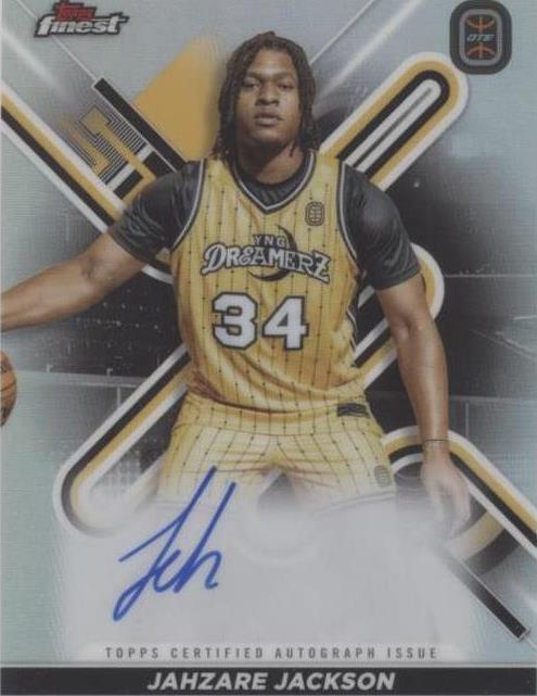 2022-23 Topps Finest OTE Overtime Elite - Jahzare Jackson #FA-JJ - 1 of 2