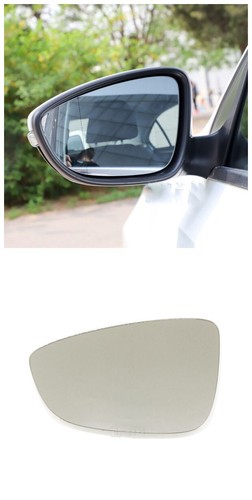 For Volkswagen Jetta Passat CC Beetle Side View Mirror Glass Heating Left 1PC - Picture 4 of 5