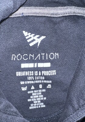 Pull Homme Roc Nation Paper Planes Gris Taille S - Sweat Capuche Graphique Occasion