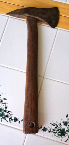 Antique 14 inch Naval Boarding Axe Hand Forged