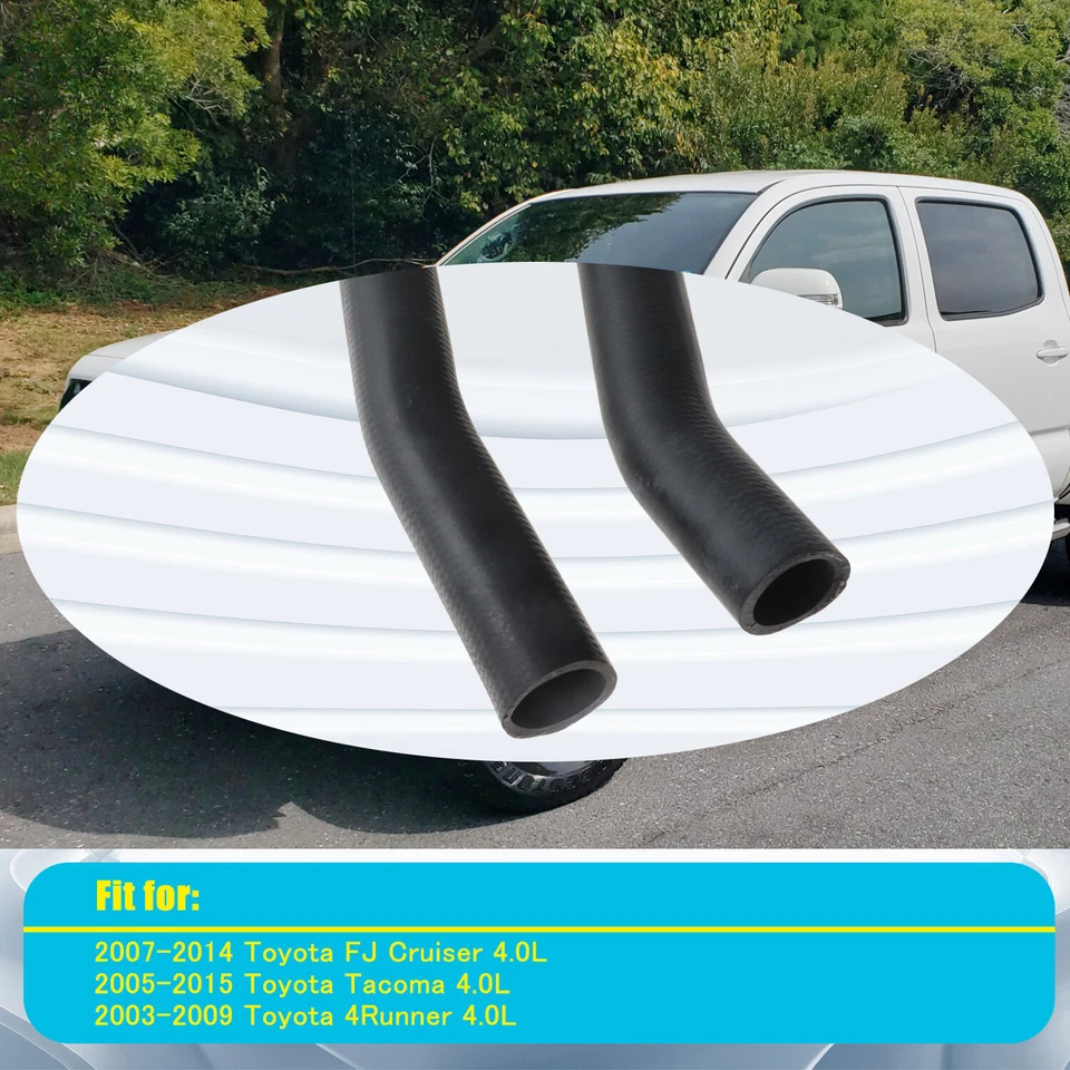 NEW 1 Pair Radiator Hose Upper & Lower for 2007-2014 Toyota FJ Cruiser 4.0L - Image 4 of 4