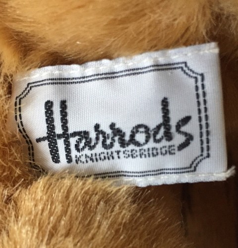 Harrods London Teddy Bear Plush T-Shirt Souvenir Stuffed Toy Animal Free ship - Picture 4 of 5