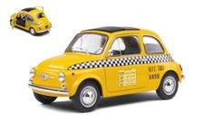 Modellino auto Solido FIAT 500 1965 TAXI new york diecast modellismo collezione