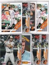 LOT (23) TREY MANCINI BALTMORE ORIOLES CONTENDERS OPTIC DK BASEBALL S6130