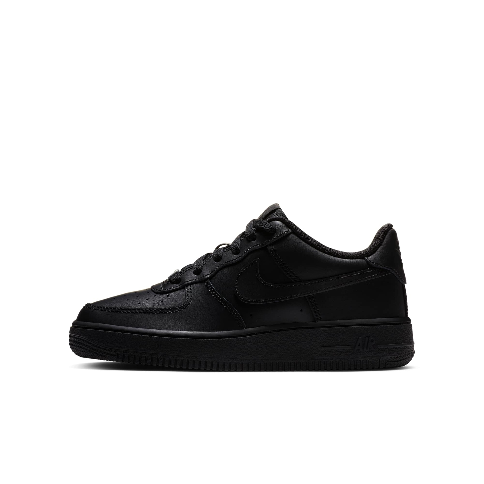 [314192-009] GRADE SCHOOL NIKE AIR FORCE 1 LOW BLACK