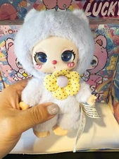 Authentic LIILATOYS  Lucky Cat bag charm Vinylface Blind Box