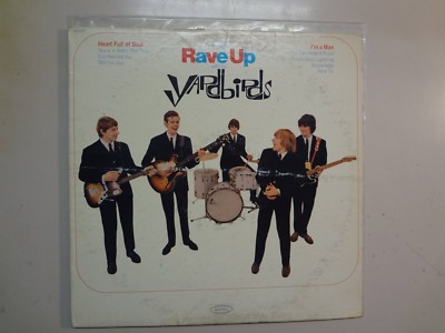 The Yardbirds 赤／青／白盤 モノ／ステレオ 2LP/EP/3CD YARDBIRDS:Having A Rave Up With The Yardbirds-U.S.LP 1965 Epic