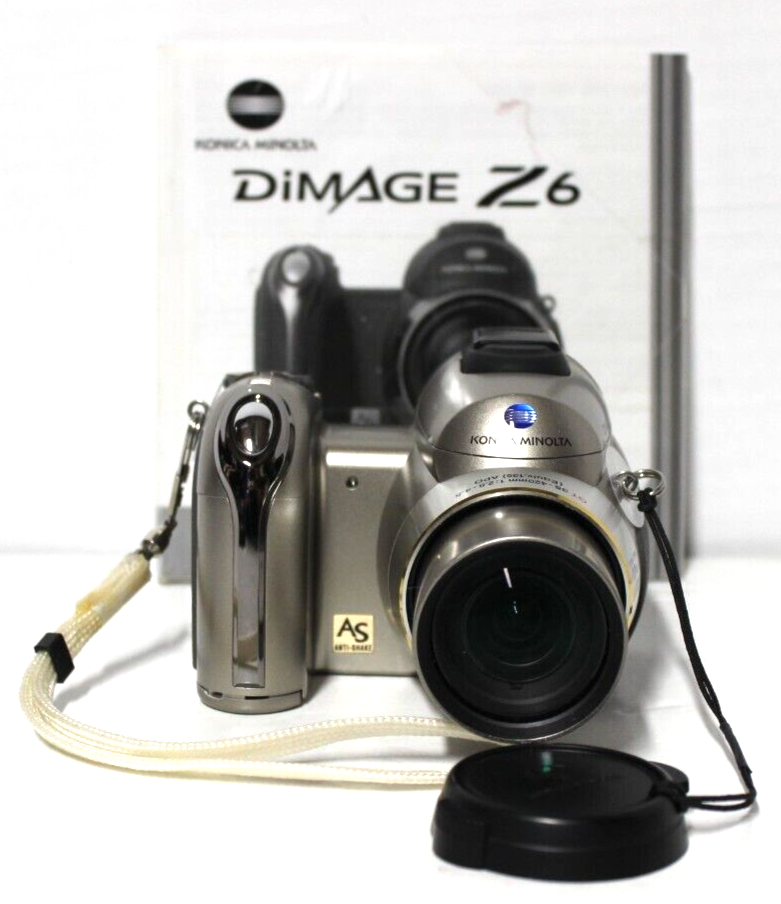 Konica Minolta Dimage Z6 6.0 MP 12X Zoom GT 35-420mm 2.8 Tested | eBay