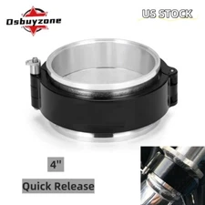 for 4 Inch 102mm Aluminum HD Intake V-band Clamp Intercooler Pipe Quick Release