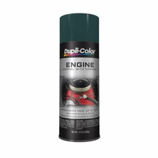 Dupli-Color DE1644 Engine Enamel Spray Paint Ceramic Racing Hunter Green 12 oz