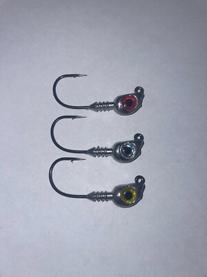 Swimbait Jig Head with Strong Mustad Hooks 5-Pack 3/16oz-1/2oz