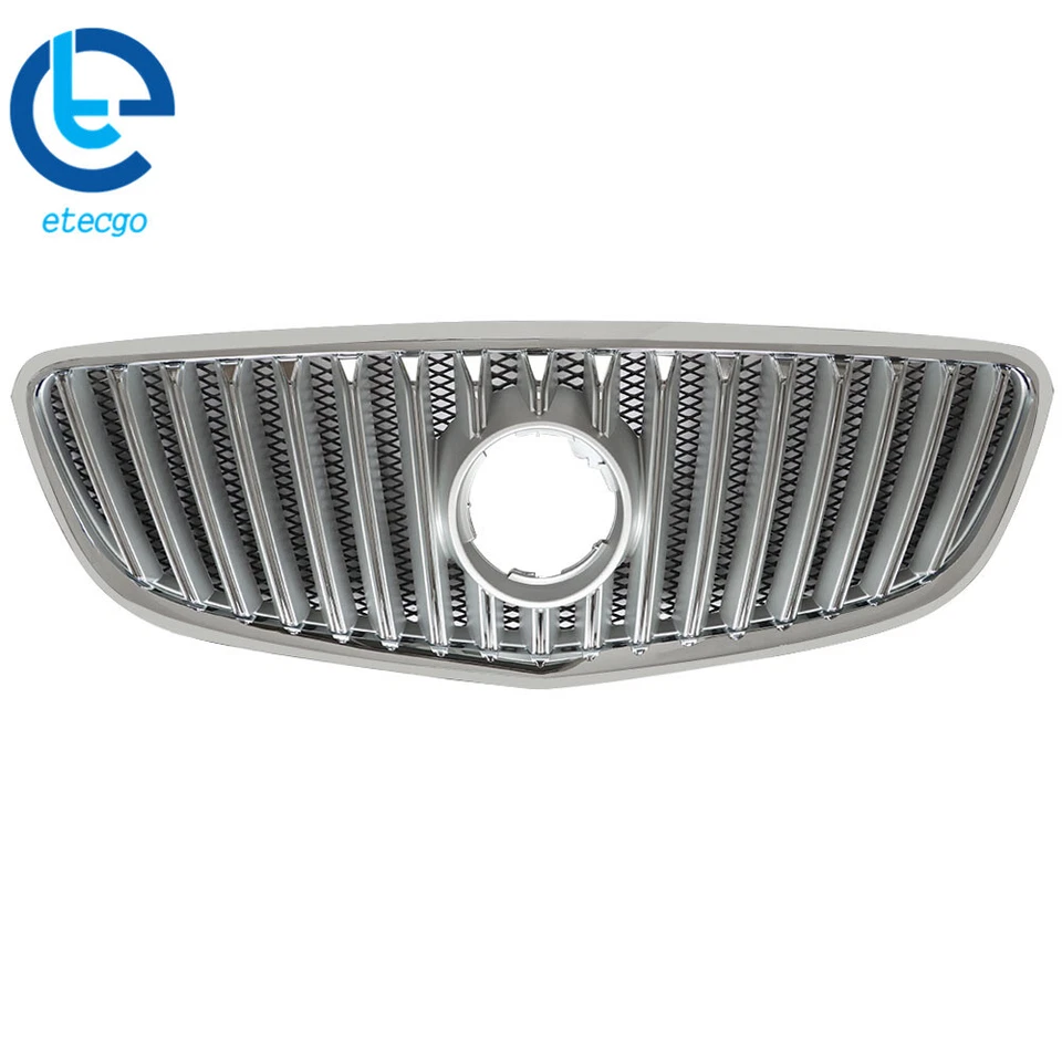 For Buick Lacrosse 2010 2011 2012 2013  Front Upper Bumper Grille Grill Chrome Foto 2 de 4