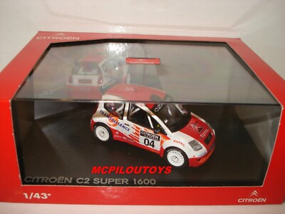 EDICOLA / Escala 1/43 | CITROEN C2 SUPER 1600 N 17 RALLY PORTUGAL 2005 A.LOPES - J.HENRIQUES RED