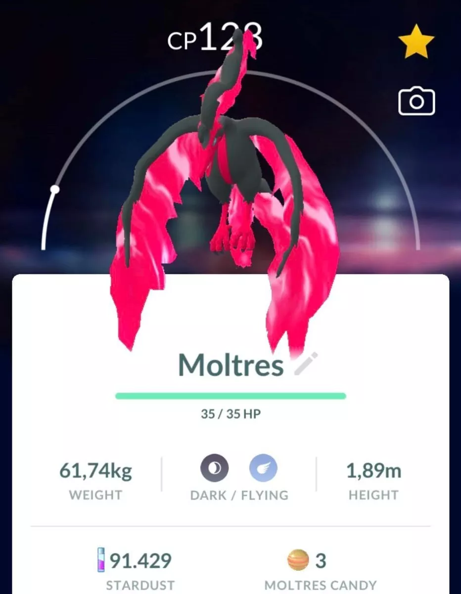 Pokémon GO Galarian Moltres – Mini Account (Read Describe) - PoGoFighter