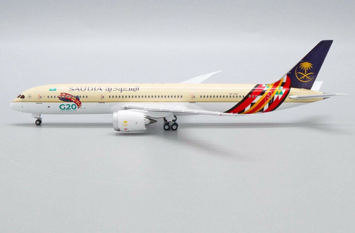 Saudi B787-9 Reg: HZ-ARF 'G20 Saudi Arabia 2020' JC Wings 1