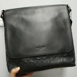 charles small messenger in signature leather
