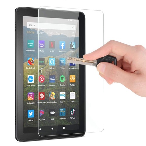 2x 9H Hartglas neue Fire HD 8 /8 Plus 2024/2022/2020 (12th/10th Gen.) Schutzglas - Bild 4 von 5