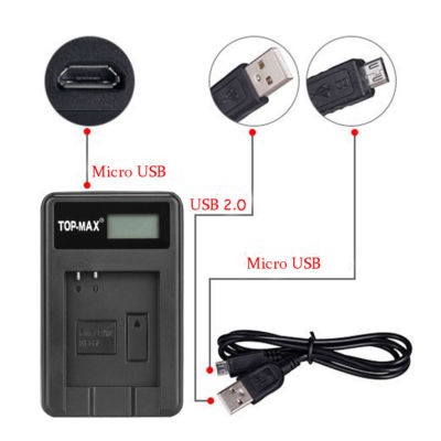 2 Batterie NP-50 E Caricatore USB Per Fujifilm - Compatibile Con X10, X20, FinePix - Foto 7