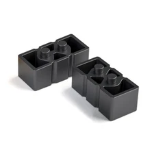 KSP 2pcs 2" rear Leaf Spring Block Aluminium lift kit for 2004+ F150 2WD 4WD