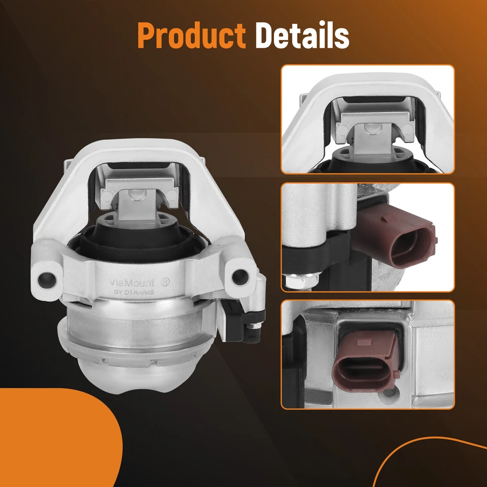 Правое крепление двигателя для Audi S6 RS6 S7 RS7 4,0 л 2013 2014 2015-2018 4H0-199-256-T - Изображение 4 из 4