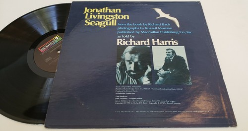 Richard Harris – Jonathan Livingston Seagull 1973 LP Vinyl VG+ - Picture 2 of 8