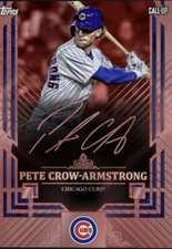 [DIGITAL] Topps Bunt - Pete Crow-Armstrong - Call-Ups 23 S1 - Bronze Signature