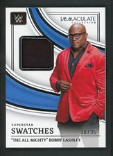 2023 THE ALL MIGHTY BOBBY LASHLEY 30/35 RELIC PANINI IMMACULATE COLLECTION WWE