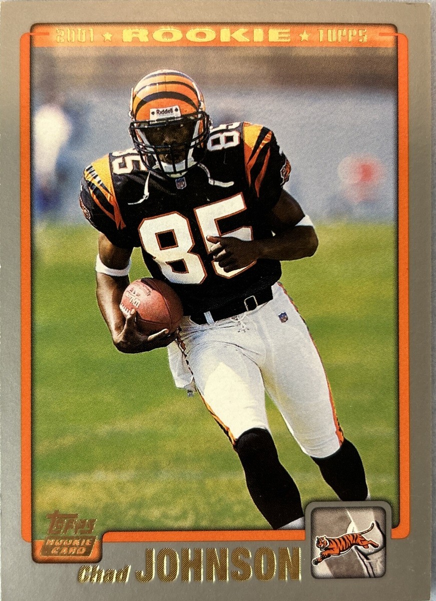 Chad Johnson - 2001 Topps #340 Rookie RC Cincinnati Bengals