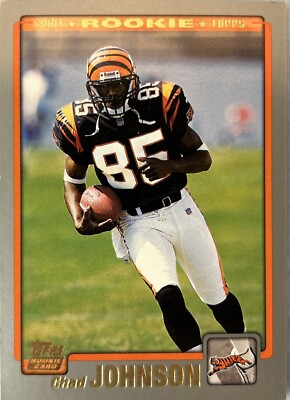 Chad Johnson - 2001 Topps #340 Rookie RC Cincinnati Bengals Ochocinco EX